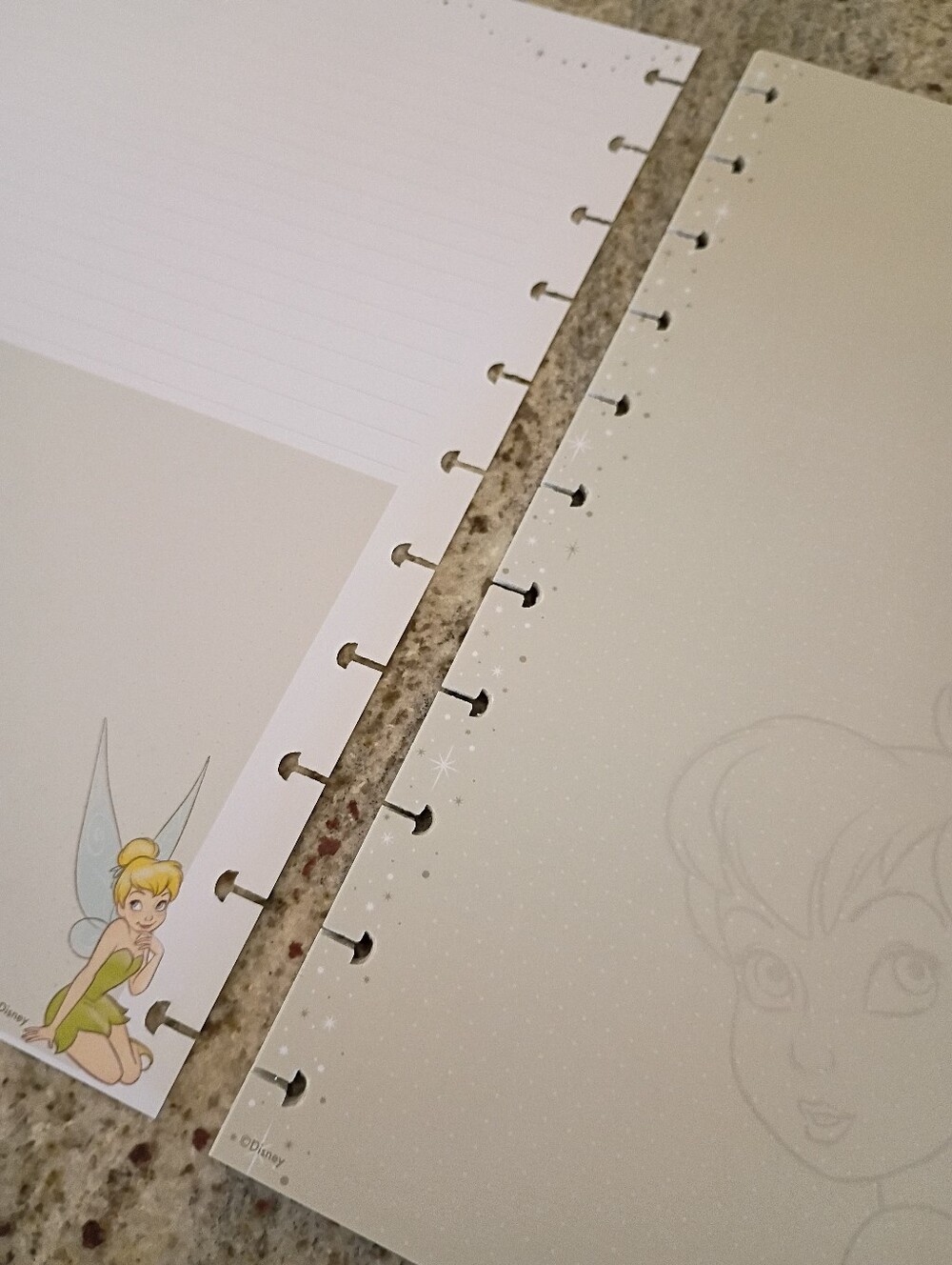 Disney Tinkerbell Happy Planner Note Paper Only *** Final Price *** - Picture 3 of 5